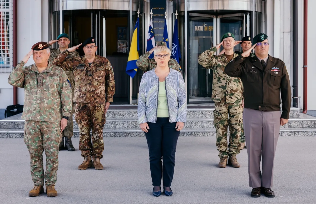Predsjednica Slovenije i vojvotkinja od Edinburga posjetile bazu EUFOR-a u Sarajevu